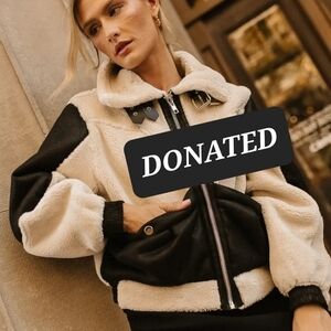 Böhme Almost Famous Vegan Jacket XL (Black & Cream)